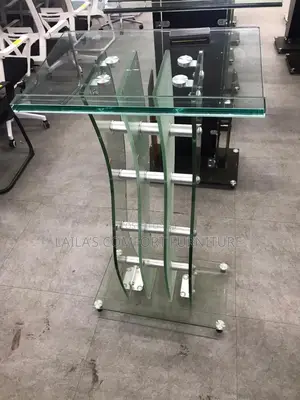 Imported Glass Pulpit