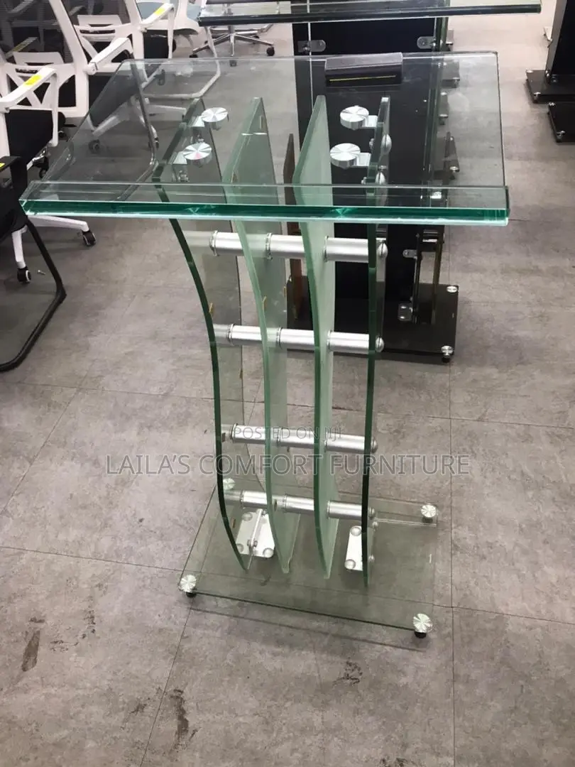 Imported Glass Pulpit