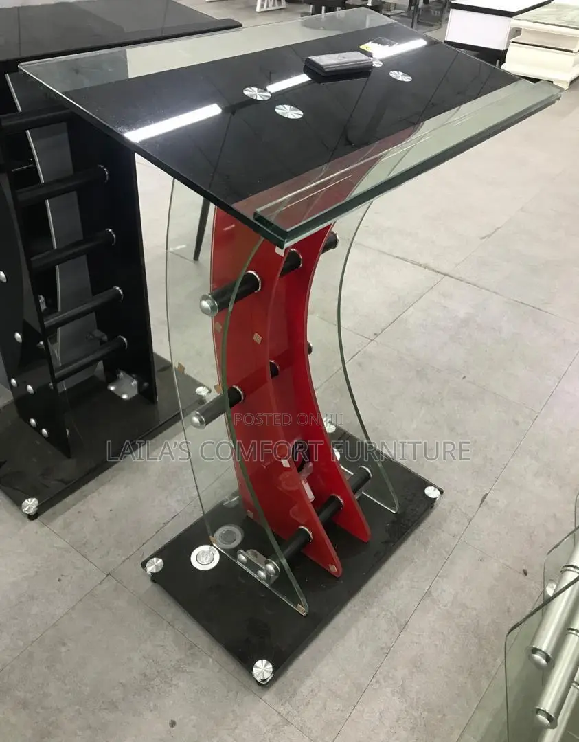 Imported Glass Pulpit