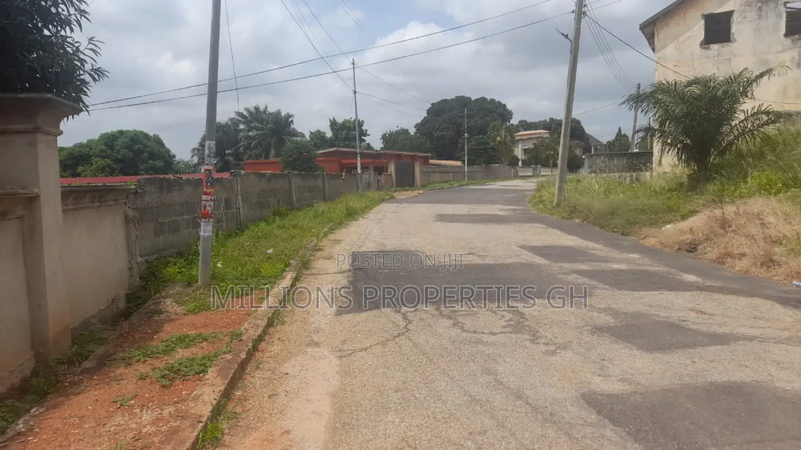 Land With Old Structure Stadium Asokwa