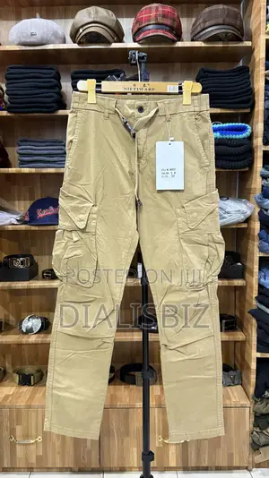 Kaki Side Pockets