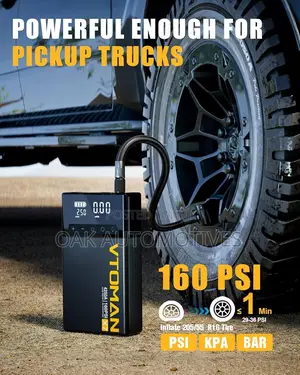 Car Jump Starter and Tire Pump