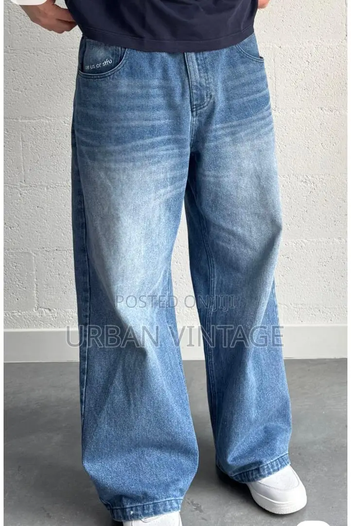 Plain Baggy Jeans
