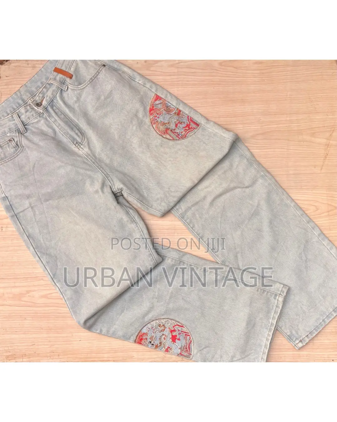 Plain Baggy Jeans