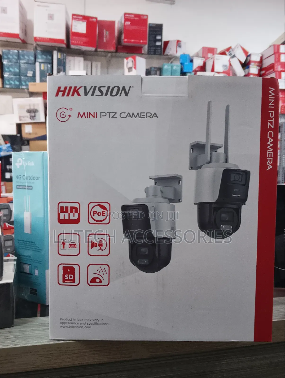 Hikvision Pt Network Camera 4mp,/4x