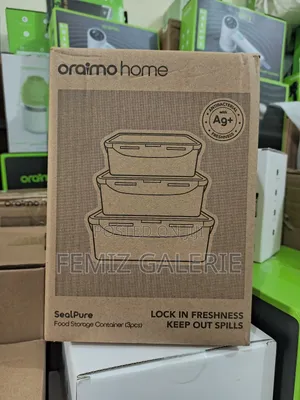 Oraimo Sealpure Silver Ion Protection Food Storage Container Set-3pcs