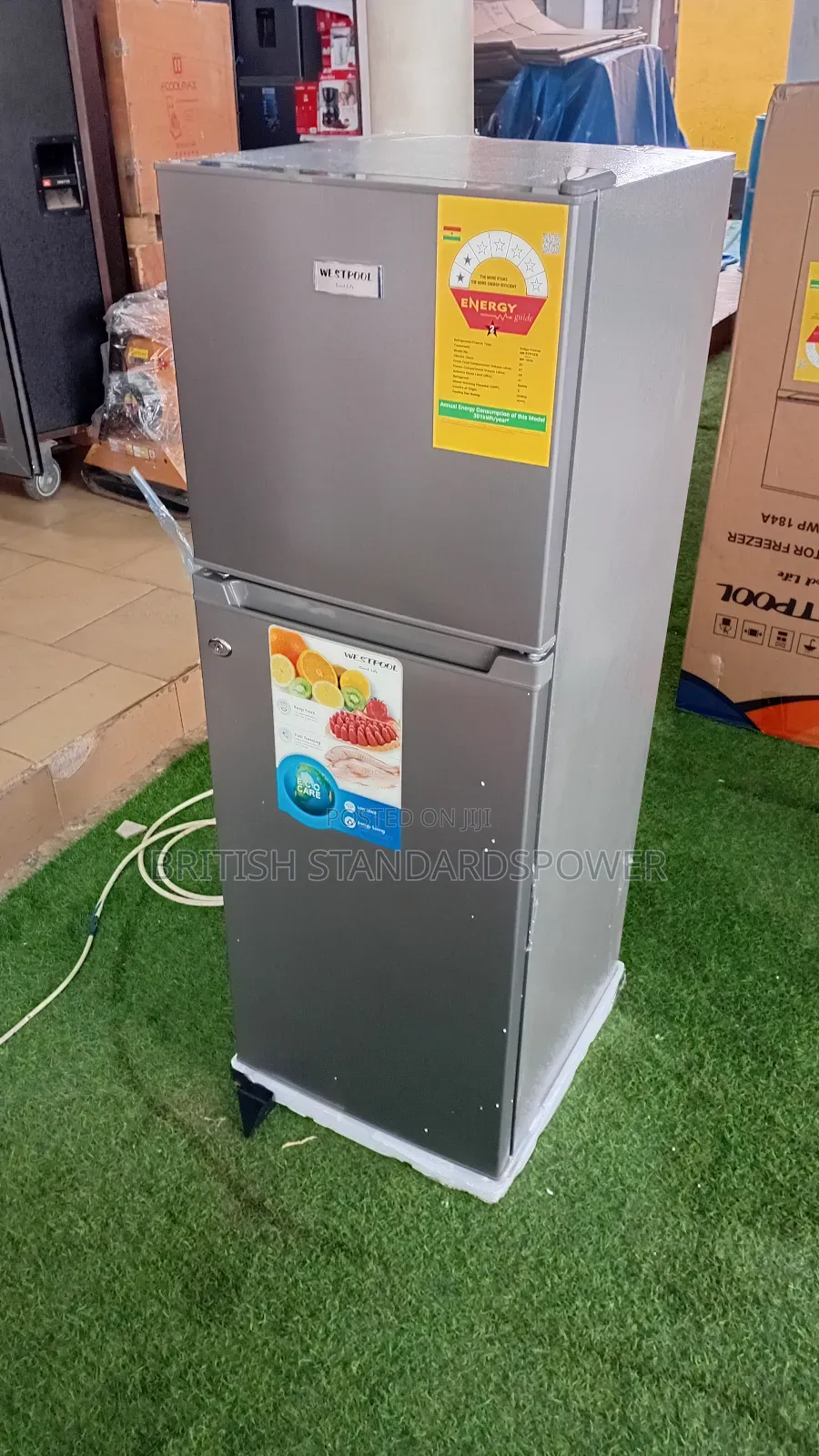 Westpool 136l Fridge Fast and Cooling Energy Brand New Refrigerator