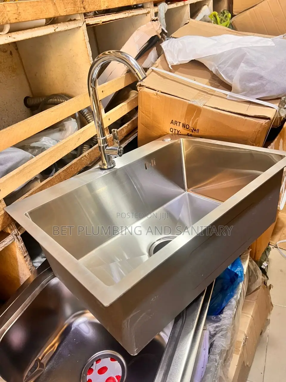 Single Armless Sink