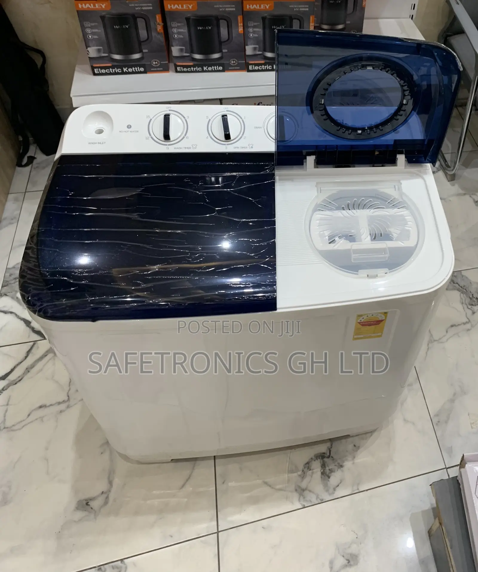 Zealous New TCL 8kg Topload Electric Semiautomatic Washingmachine