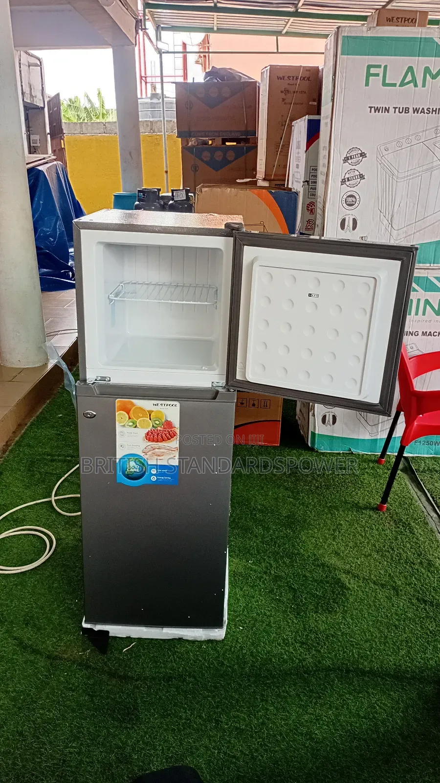 136l Premium Fridge Westpool Sleek Design Powerful Cooling at Fridge