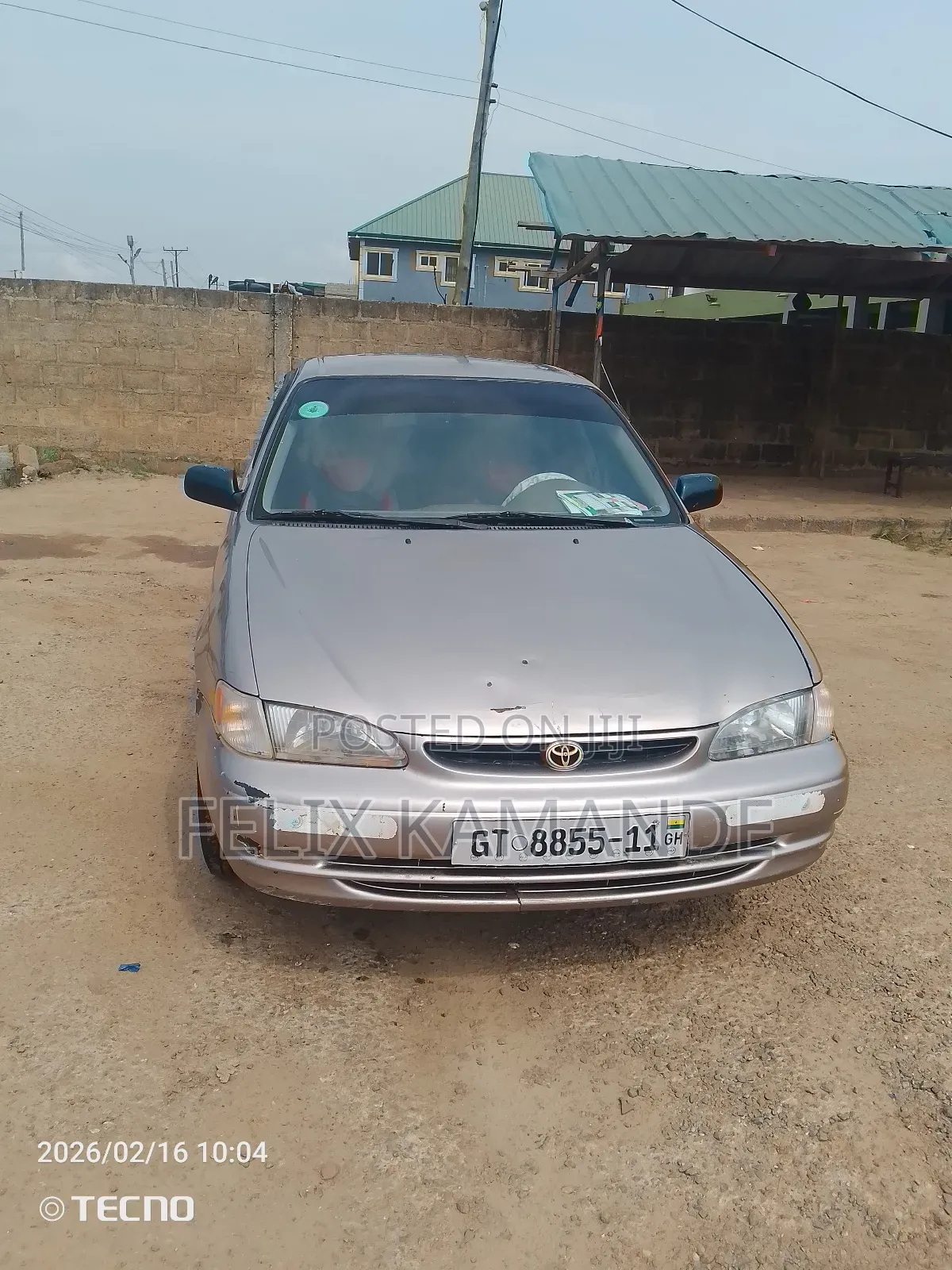 Toyota Corolla Sedan Automatic 1998 Gold