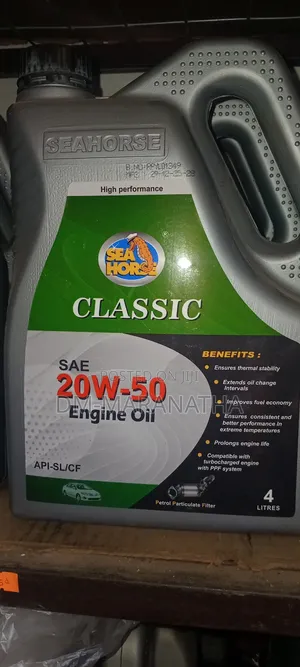 Sae 20w-50 Synthetic Blend Classic Engine Oil