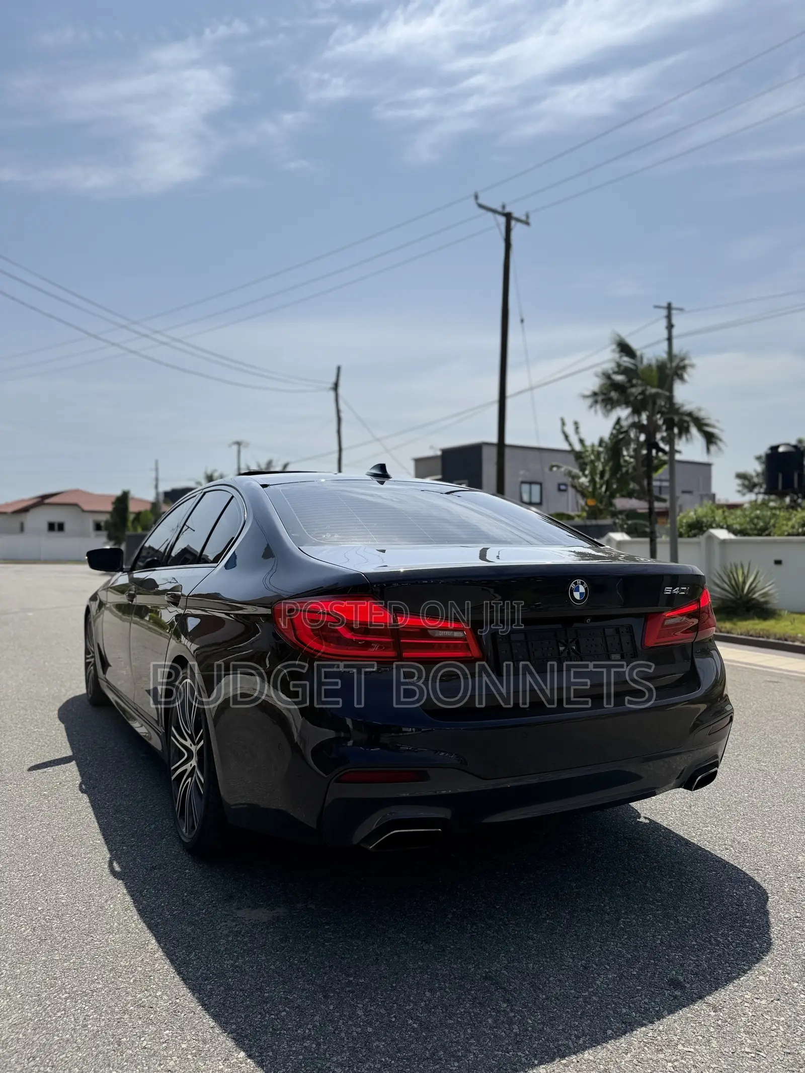 BMW 540i 2019 Black