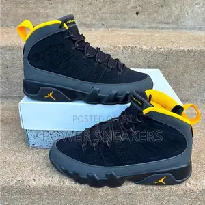 Jordan 9 Yellow/Black