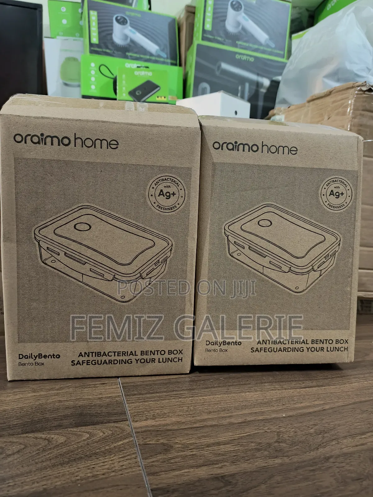 Oraimo Dailybento Antibacterial 3-Compartment Bento Box