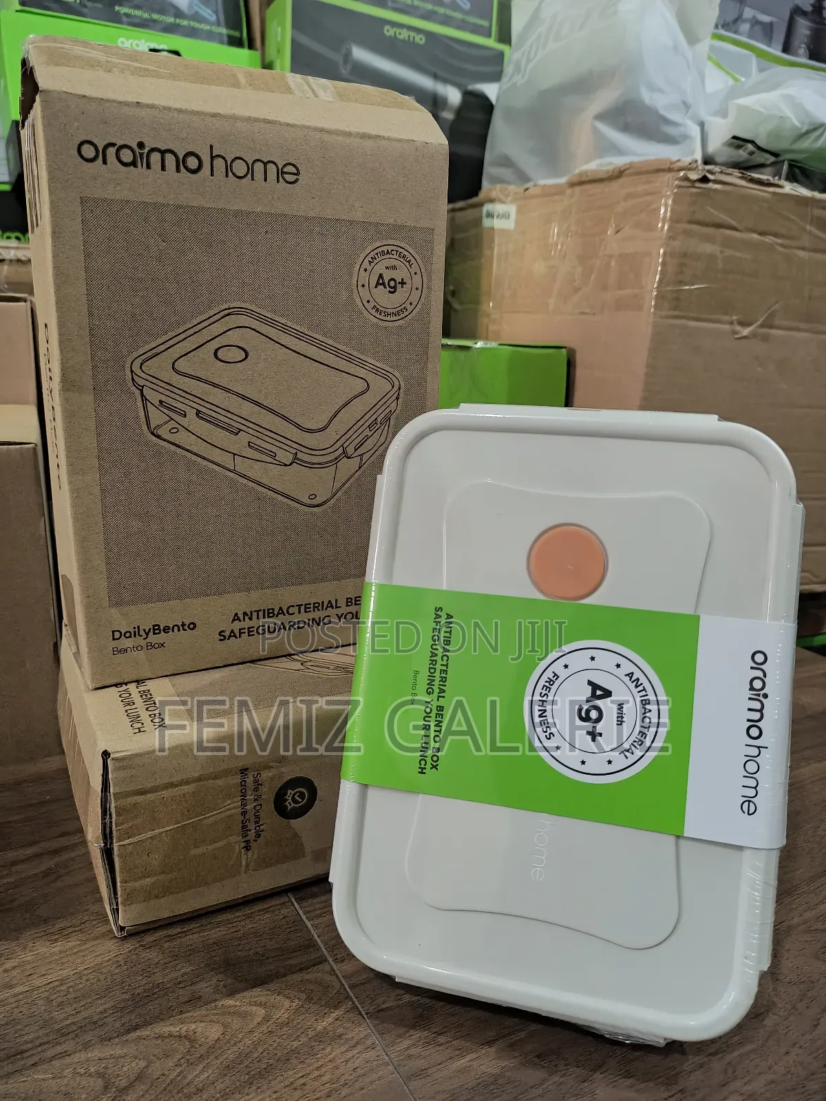 Oraimo Dailybento Antibacterial 3-Compartment Bento Box