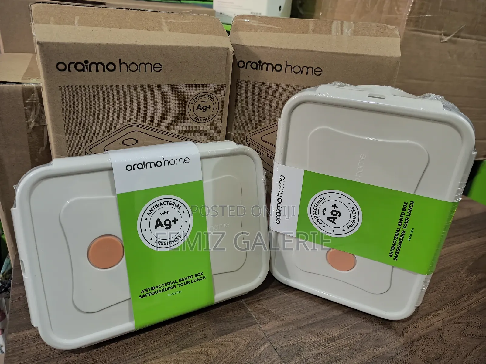 Oraimo Dailybento Antibacterial 3-Compartment Bento Box
