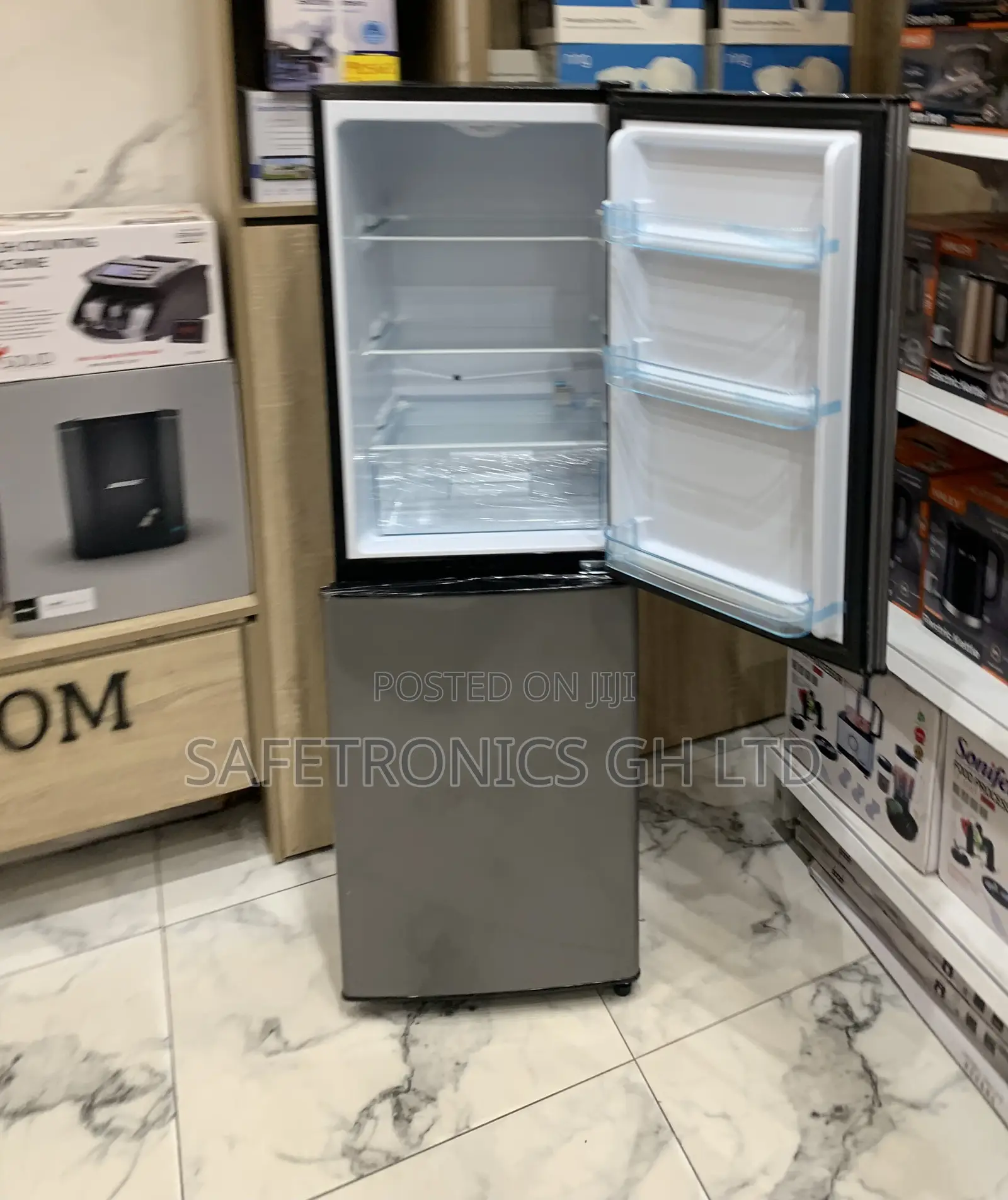 Best Lastest 158 Liters Bottom Mount Nasd2-20fl Dark Grey Fridge