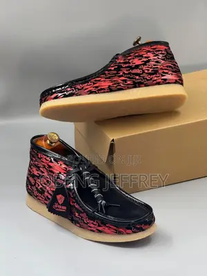 Original Clarks Red Camouflage