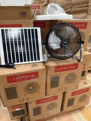 Solar Power Cooling Fan