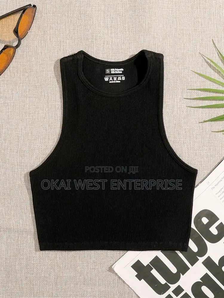 Chic Sporty Exposed Navel Vest - Your New Go-to for Versatile Style