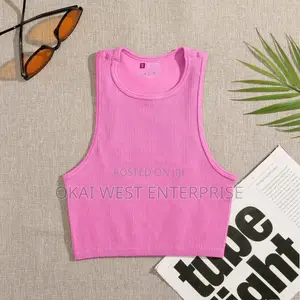 Chic Sporty Exposed Navel Vest - Your New Go-to for Versatile Style