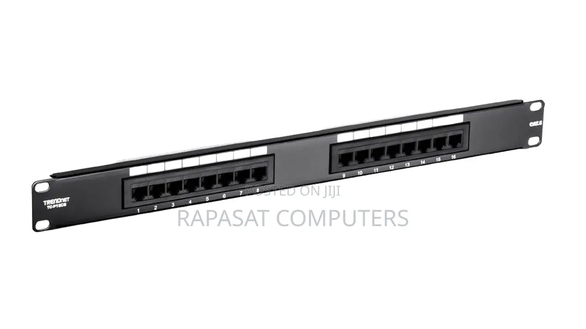 16-Port Patch Panel