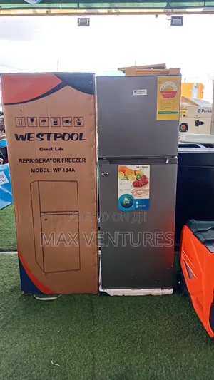 136l Westpool 184a Top Freezer Double Door Fridge