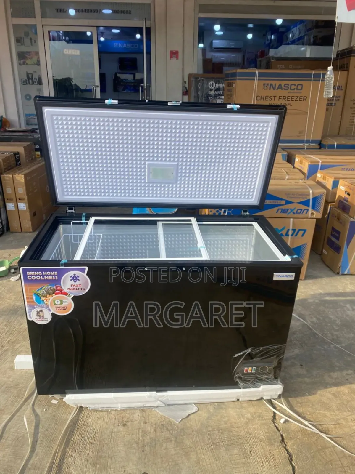 Black Beauty Nasco 400 Chest Freezer