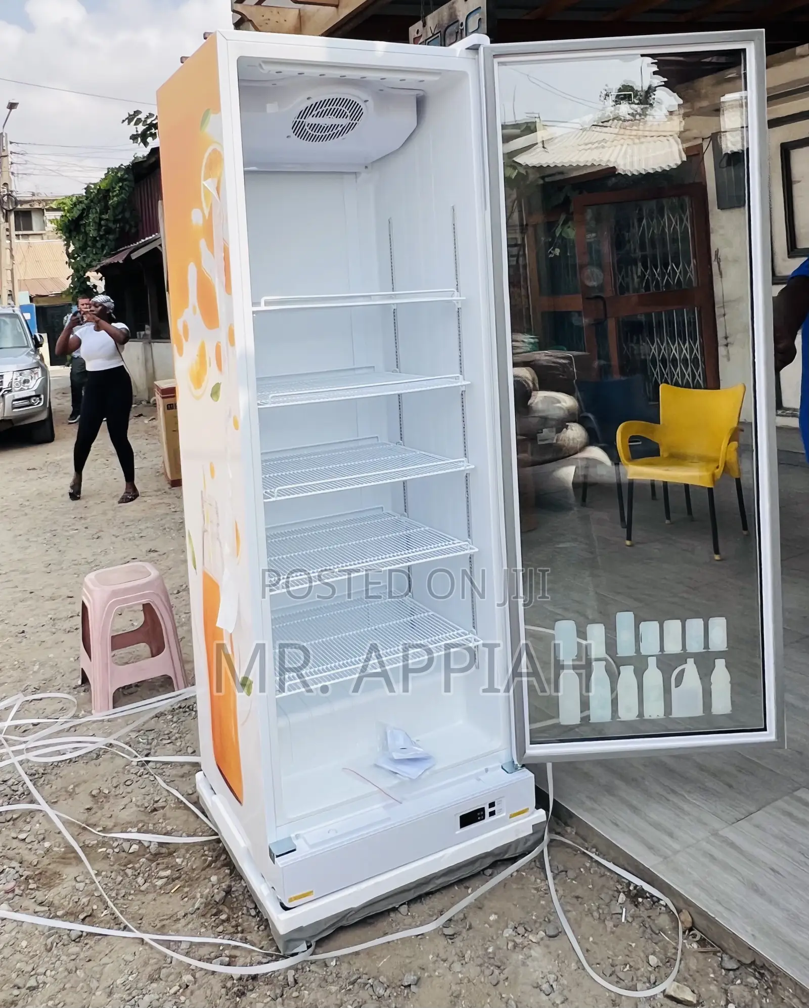 Choose Premium Zara-600dfg 591liters Electric Display Fridge 