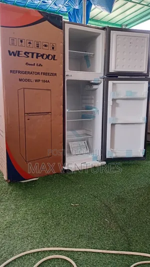 136l Westpool 184a Top Freezer Double Door Fridge