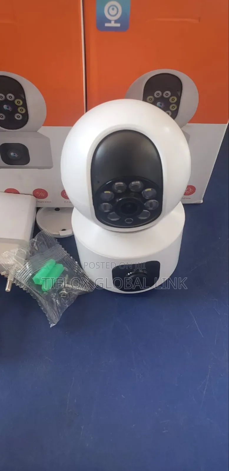 Wifi Camera Double Lenses (V380 App)