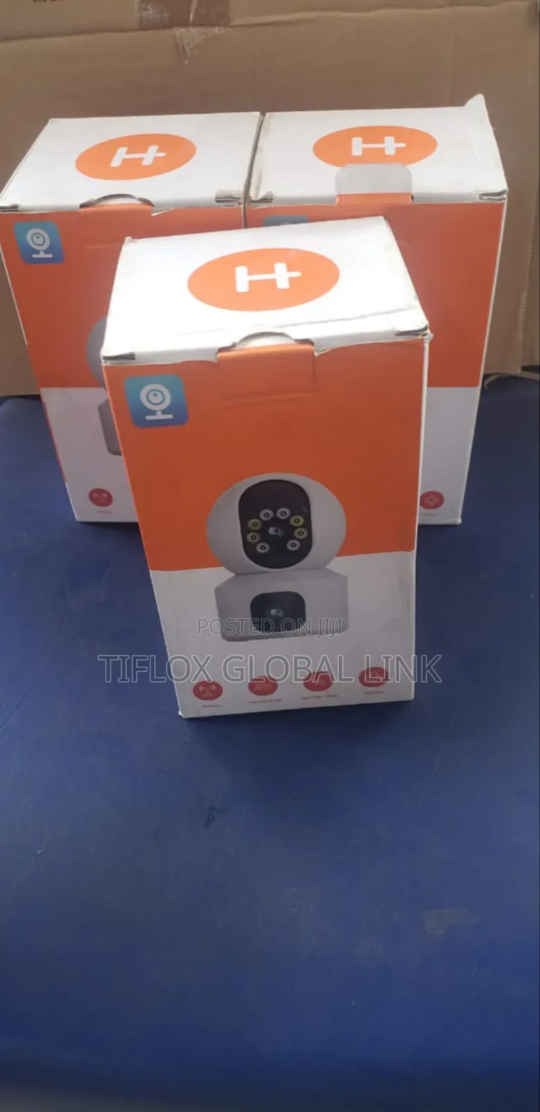 Wifi Camera Double Lenses (V380 App)