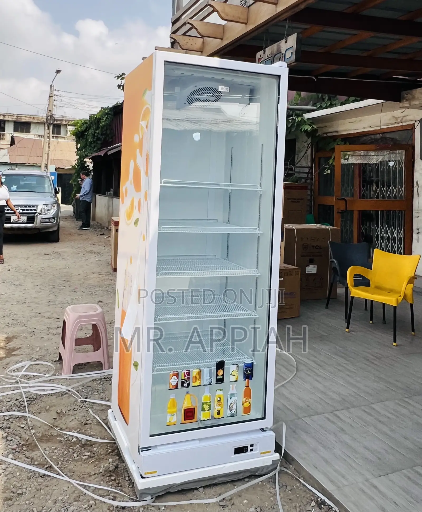 Efficient Zara-600dfg 591liters Single Door Electric Fridge 