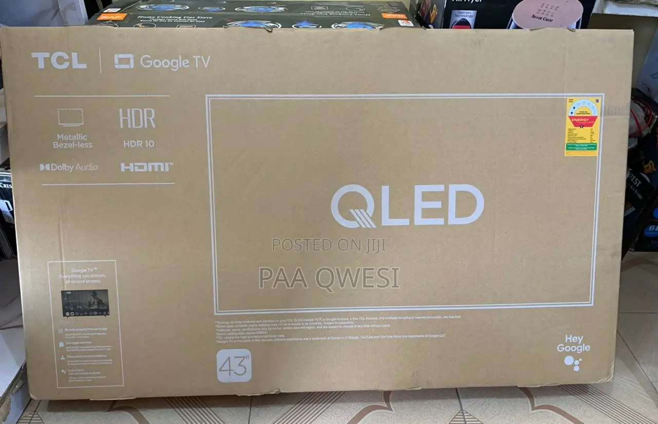TCL 32 43” Qled Google Tv – Smart Television