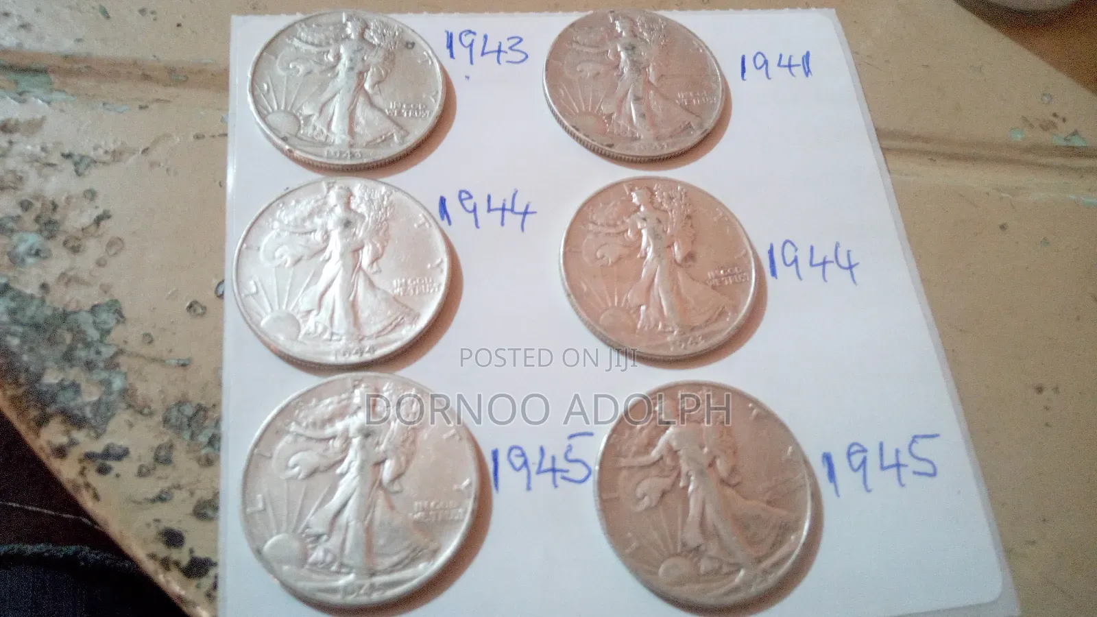 America Vintage Pure Silver Coins