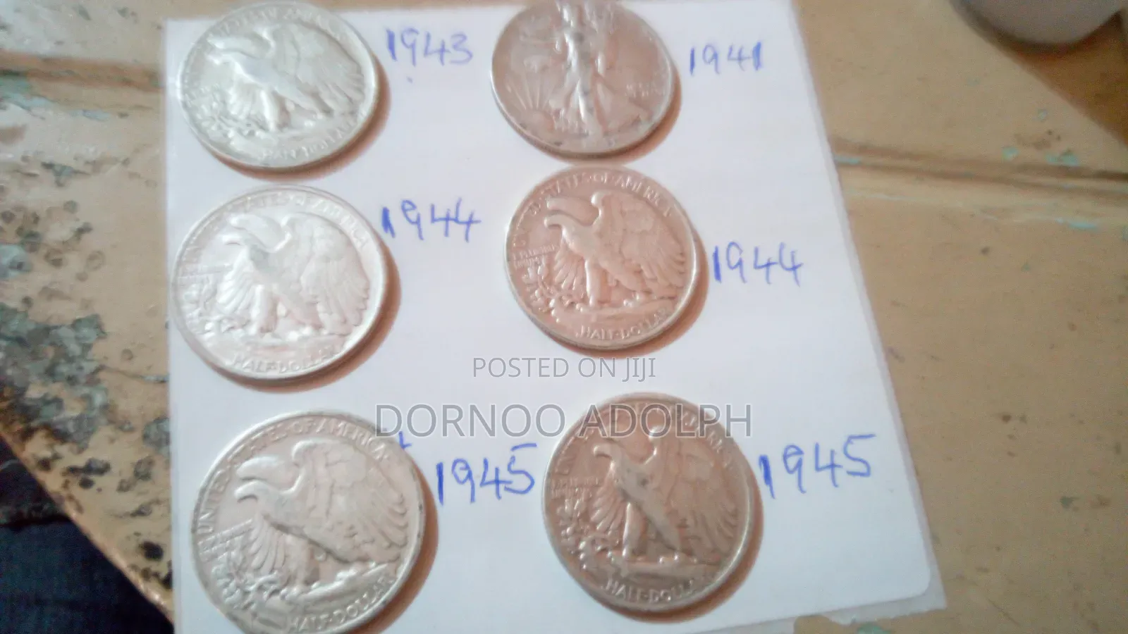 America Vintage Pure Silver Coins