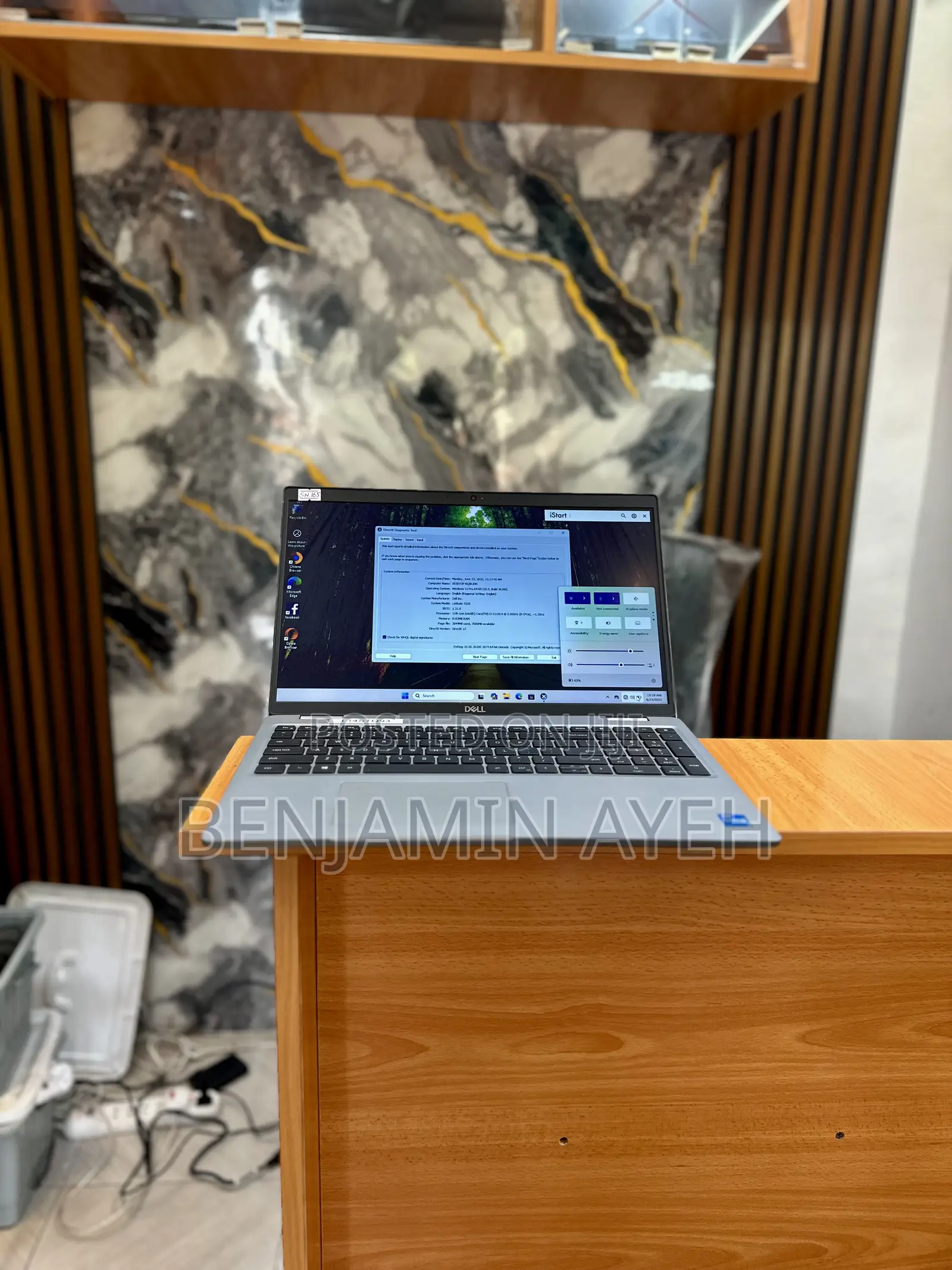Laptop Dell Latitude 5520 8GB Intel Core i3 SSD 256GB