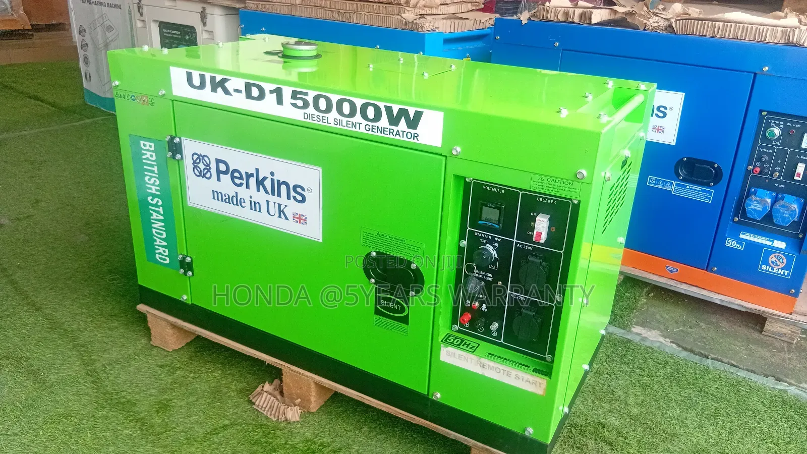 Perkins Silent Generator 15kva – Stable Backup Power