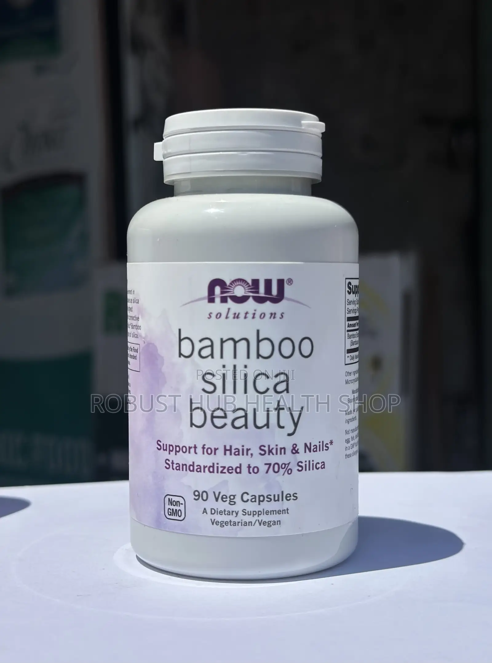 Now Solutions Bamboo Silica Beauty (Support for Hair, Skin Nails)