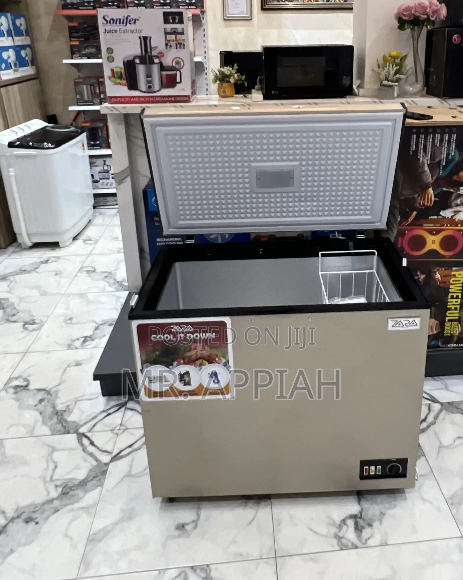 Latest and Affordable Zara-300flg(Gold)238l Chest Freezer 
