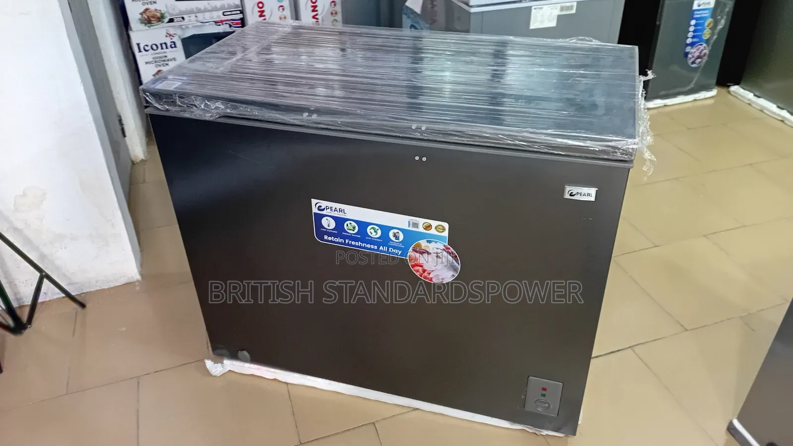 Pearl Deep Freezer 254l Ideal for Commercial Home Use Chest Freezer