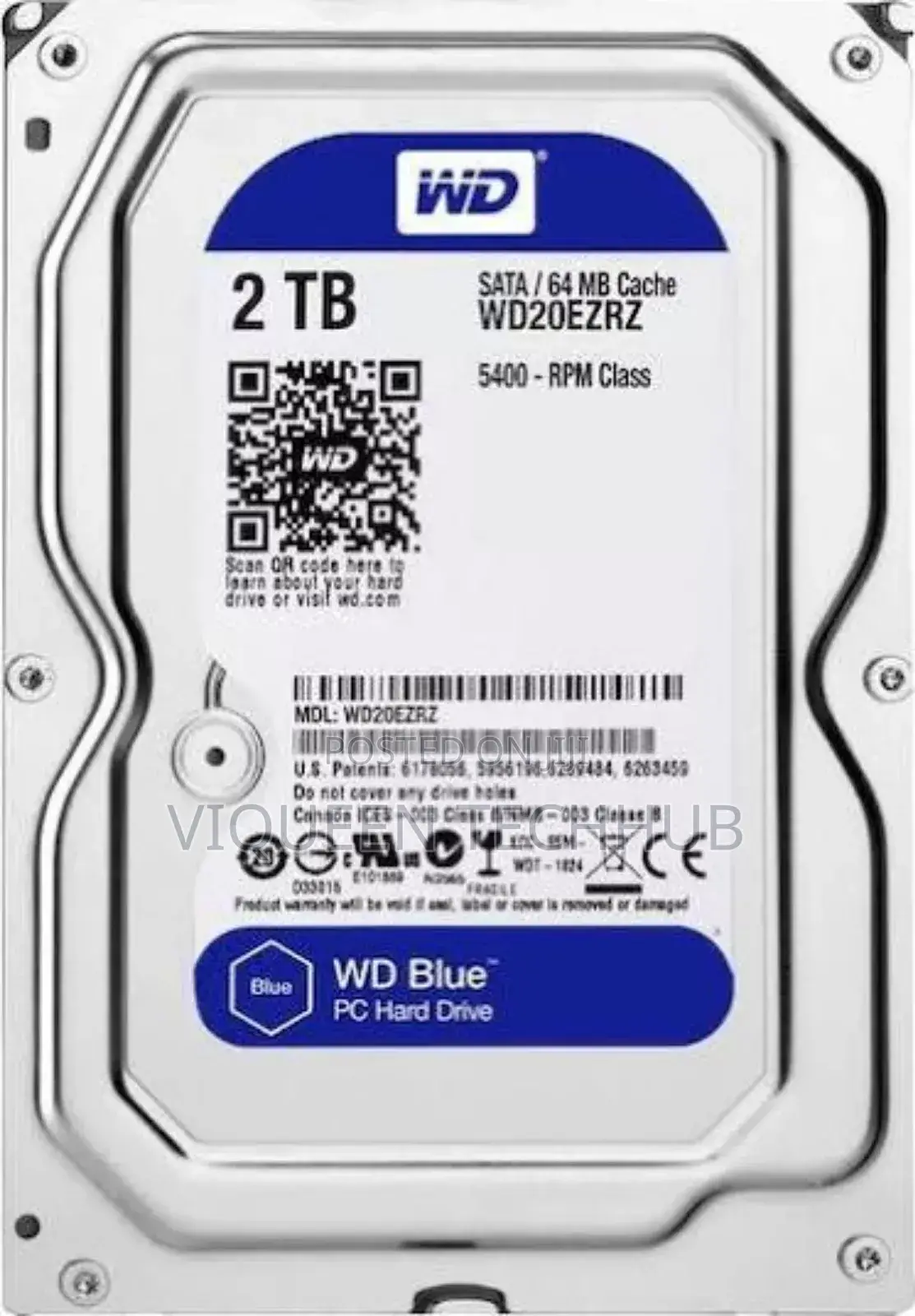 Wd HDD Sata 2tb Hard Drive for Laptops