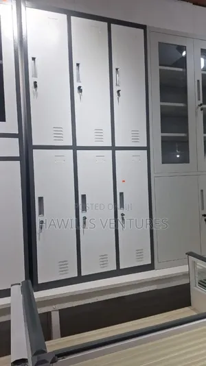 6 -Door Locker Steel Cabinet for Storage.