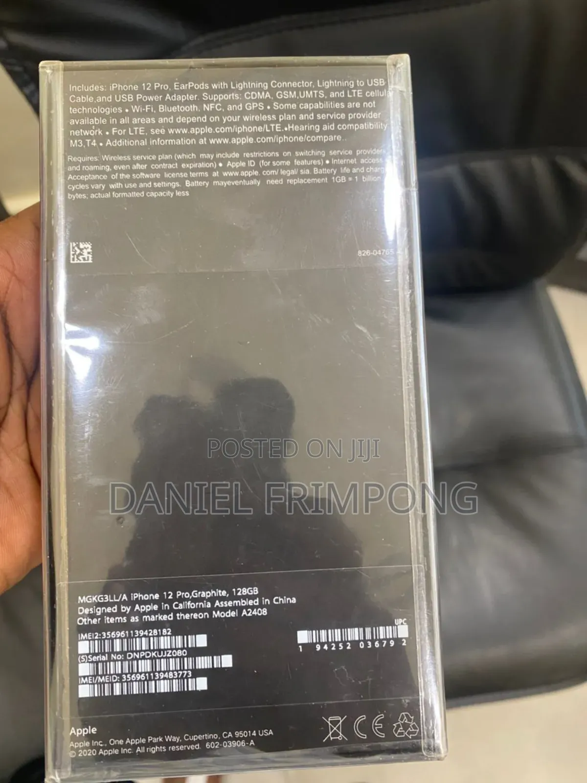 New Apple iPhone 12 Pro 128 GB Gray