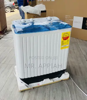 Get Premium Nasco Nastt-Js80 8kg Semi-Auto Washing Machine(White)