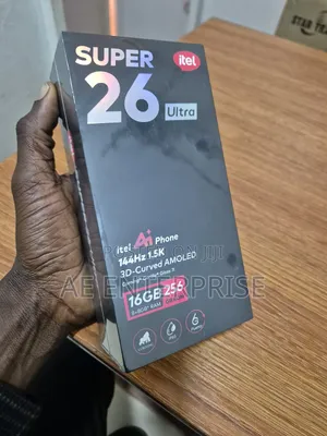 New Itel S26 Ultra 256 GB Black
