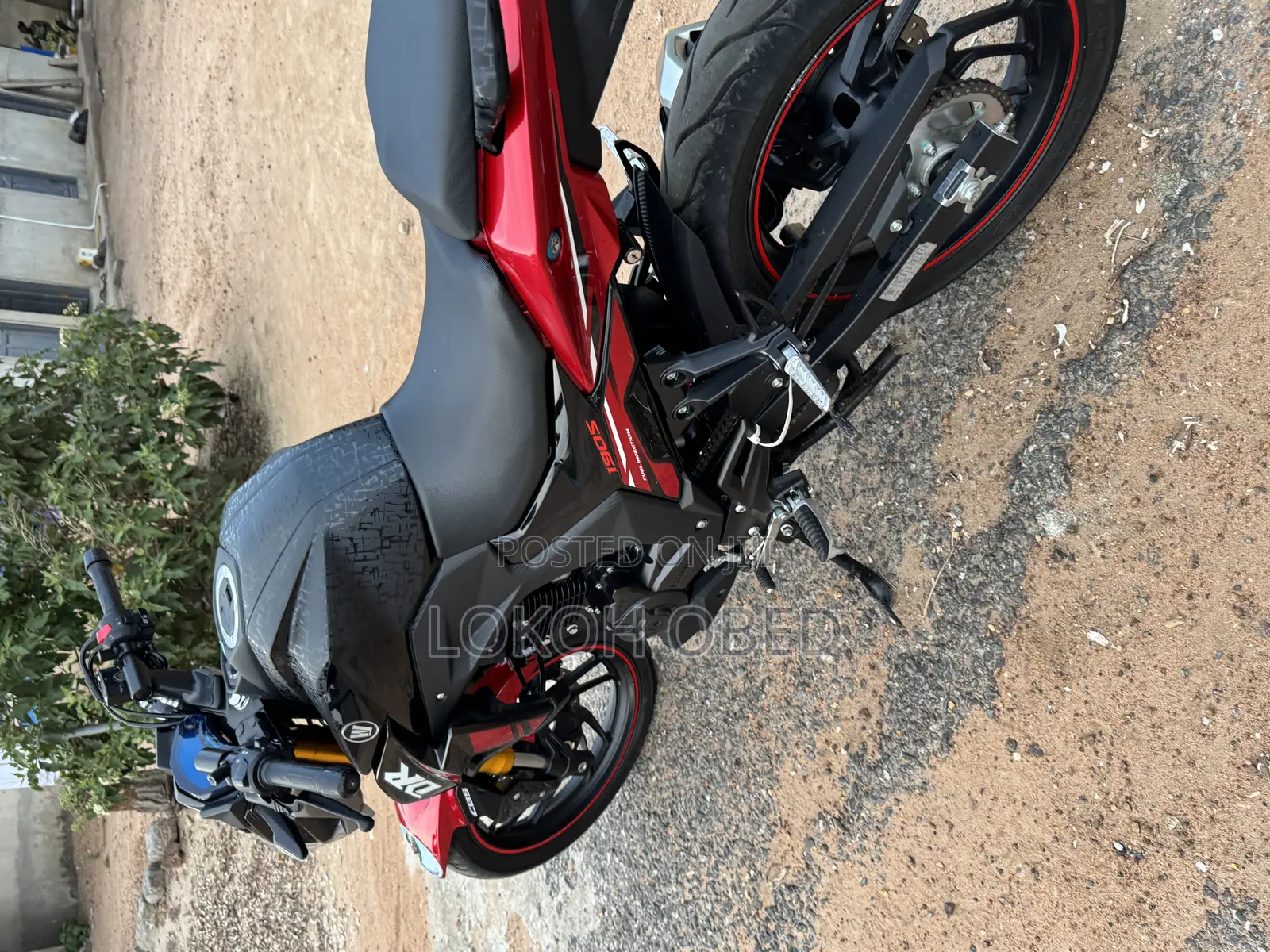 New Haojue DR190S 2025 Red