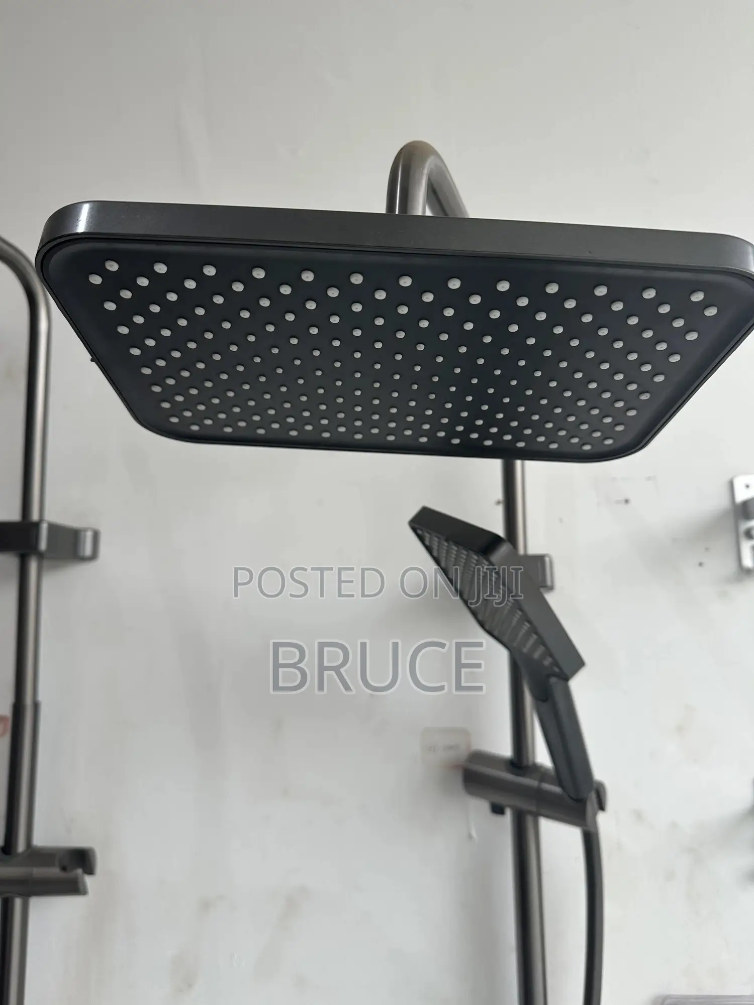 Rain Shower Set With Shelf Mixer (Model: Hj-2004)