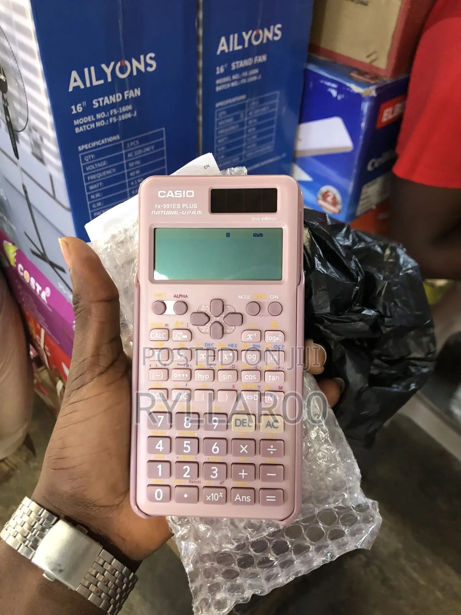 Casio Scientific Calculator(Pink) 2nd Edition